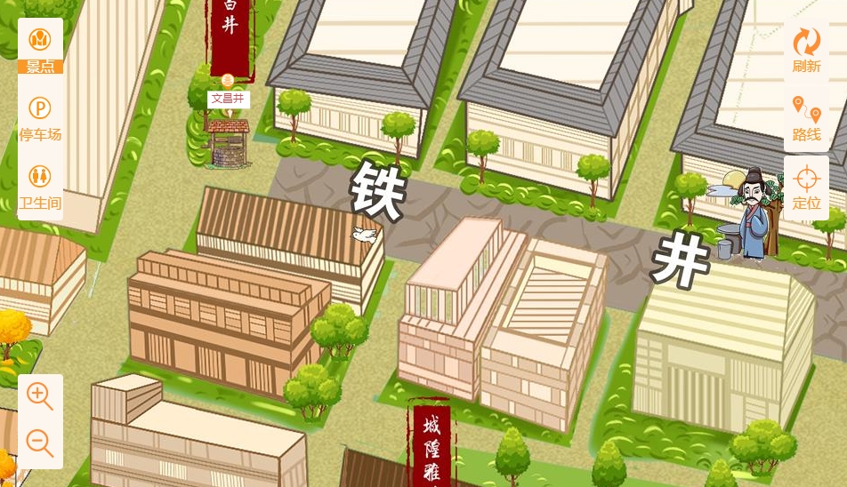 赵县智慧景区：手绘地图与语音导览的完美融合